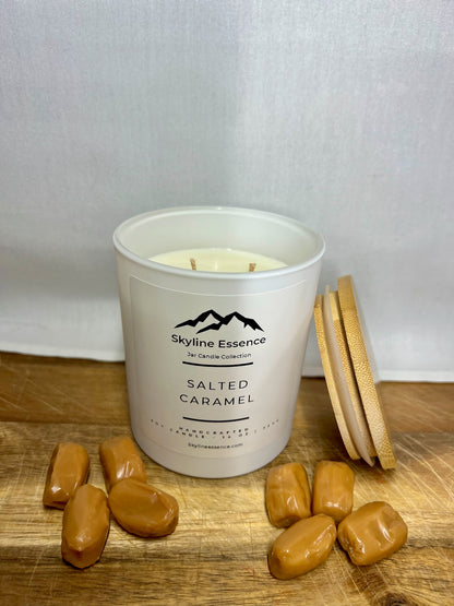 Salted Caramel - Matte White Jars