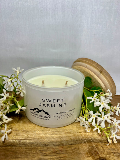 Sweet Jasmine - Matte White Jars