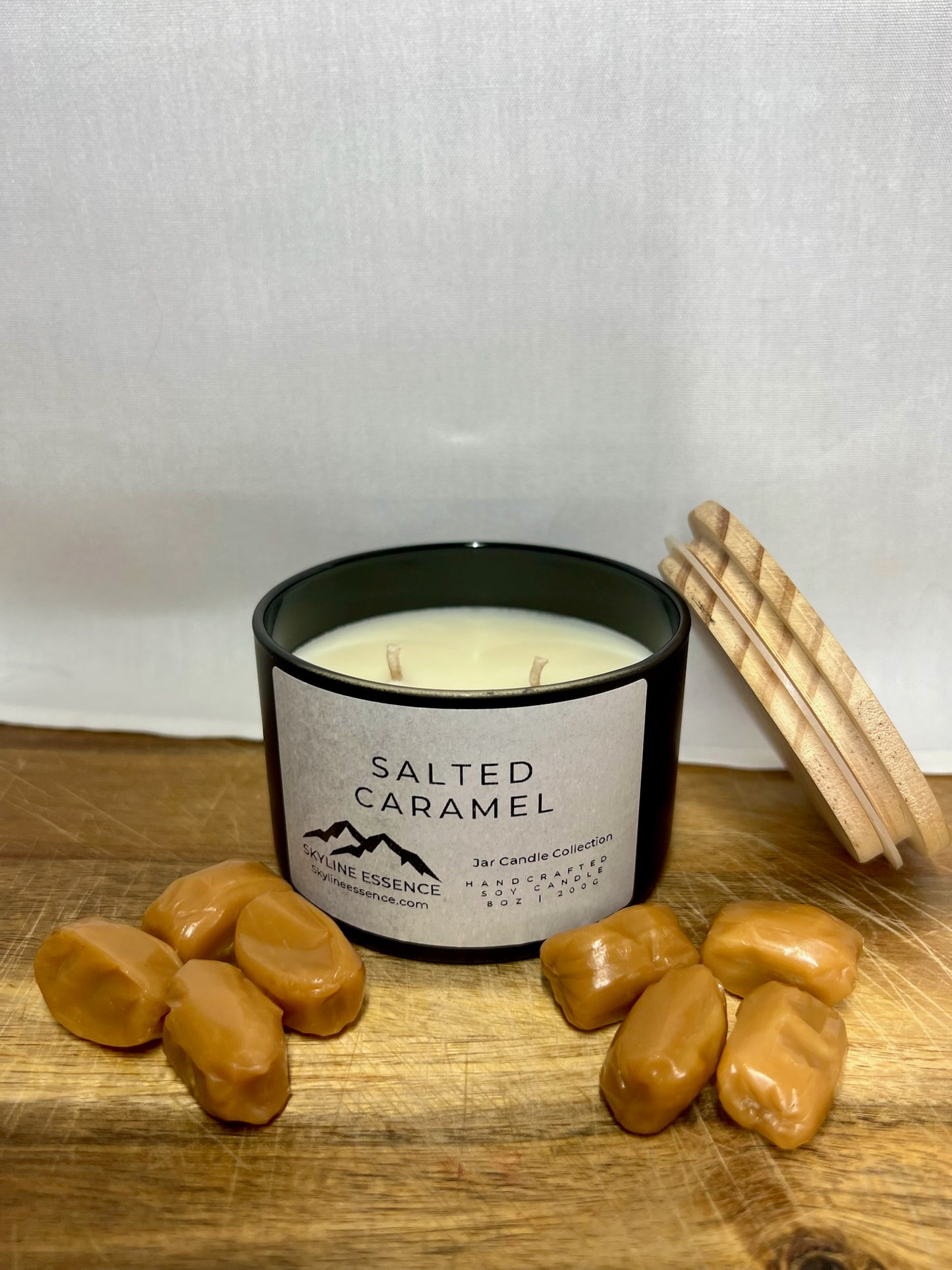 Salted Caramel - Matte Black Jars