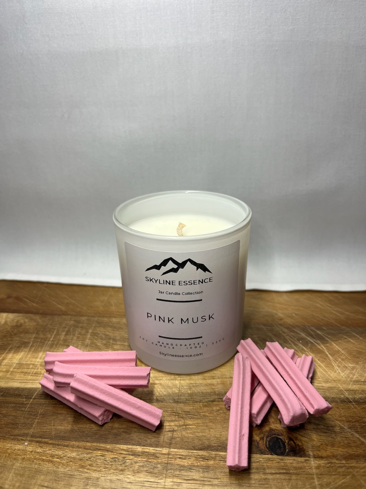 Pink Musk - Matte White Jars
