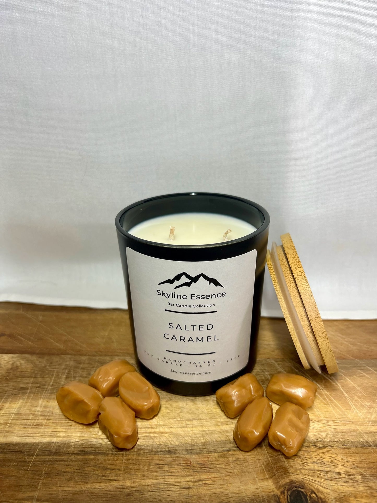 Salted Caramel - Matte Black Jars