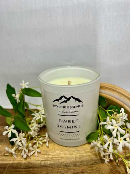 Sweet Jasmine - Matte White Jars