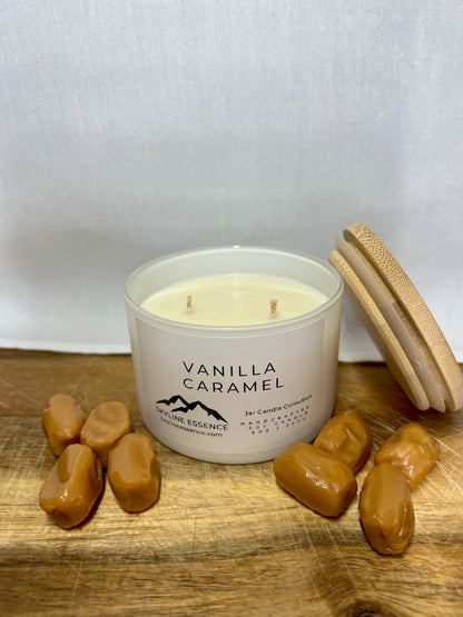 Vanilla Caramel - Matte White Jars