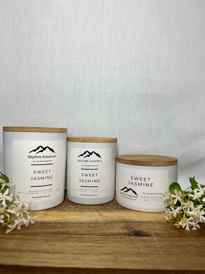 Sweet Jasmine - Matte White Jars