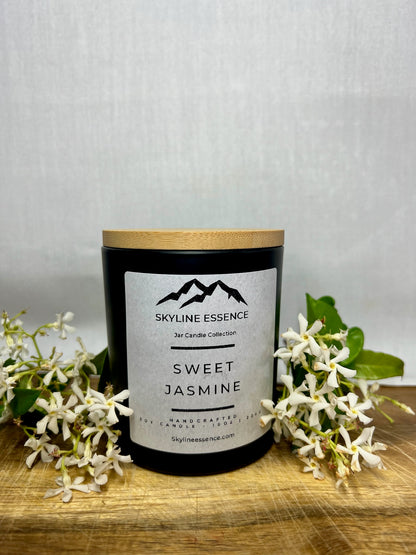 Sweet Jasmine - Matte Black Jars
