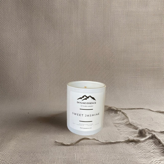 Sweet Jasmine - Matte White Jar