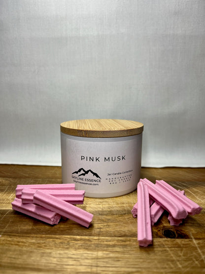 Pink Musk - Matte White Jars