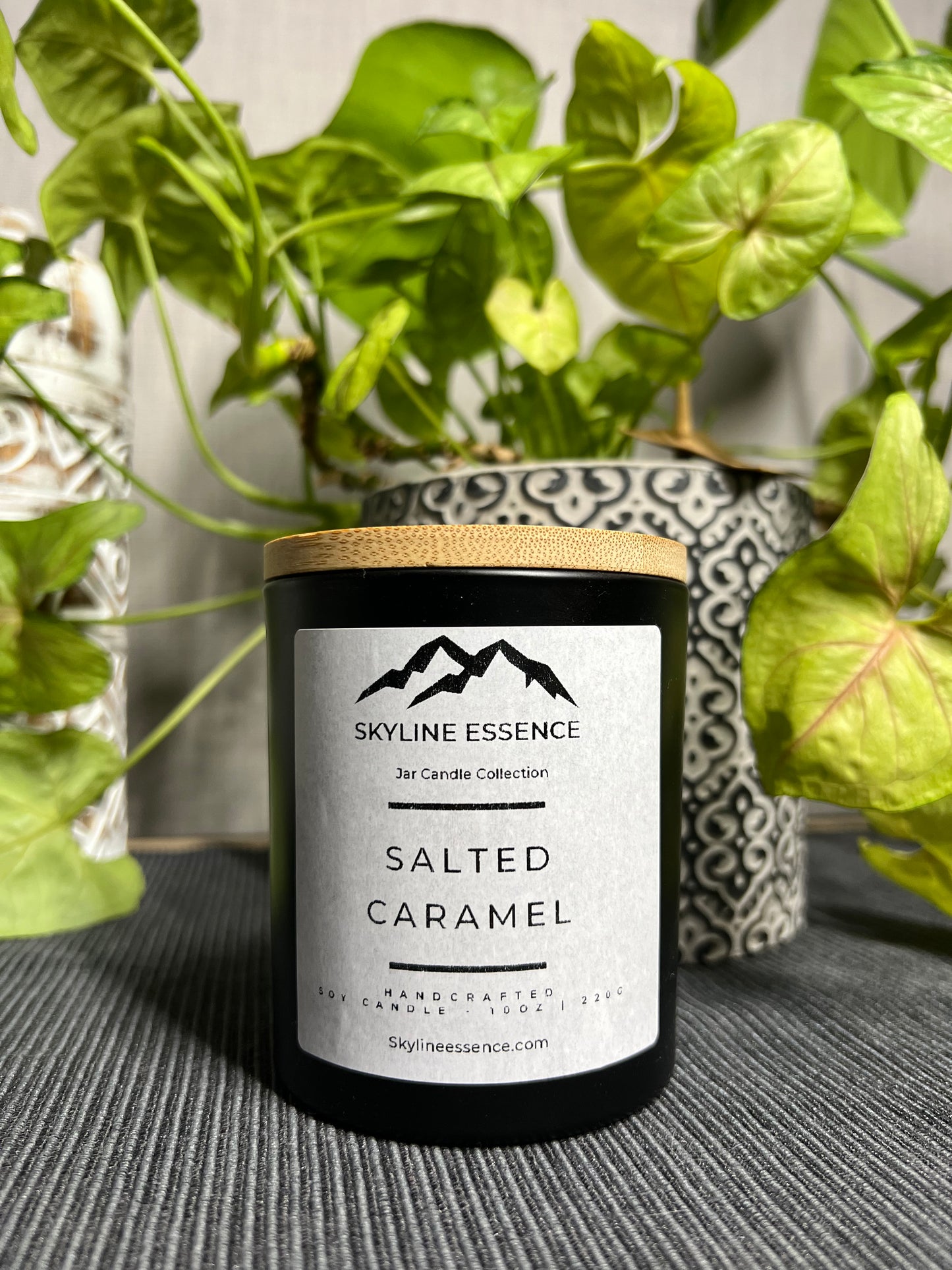 Salted Caramel - Matte Black Jar