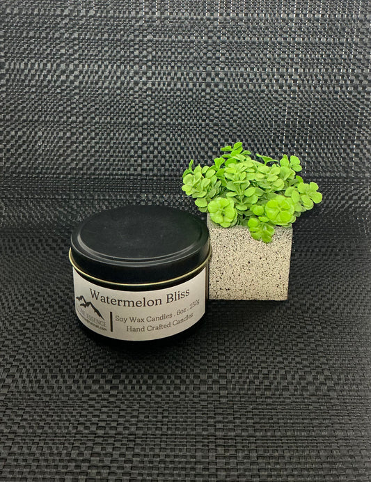 Watermelon Bliss- Tin Candle