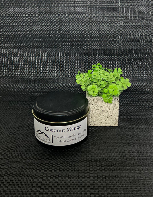 Coconut Mango- Tin Candle