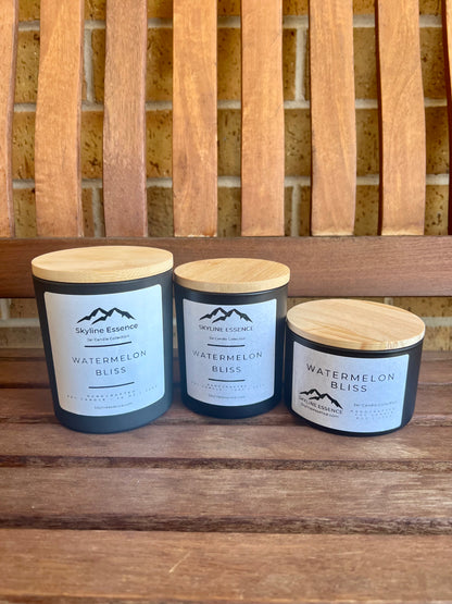 Watermelon Bliss - Matte Black Jars
