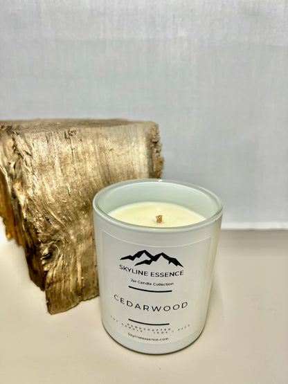 Cedarwood - Matte White Jars