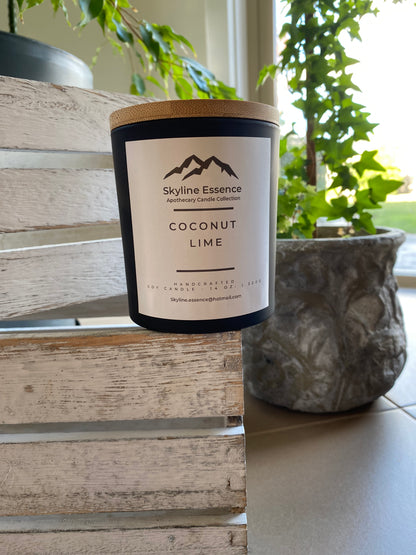 Coconut Lime  - Matte Black Jar