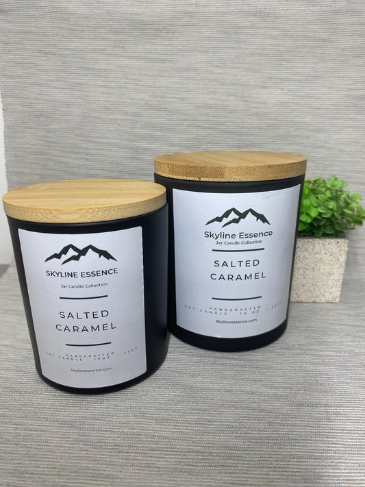 Salted Caramel - Matte Black Jar