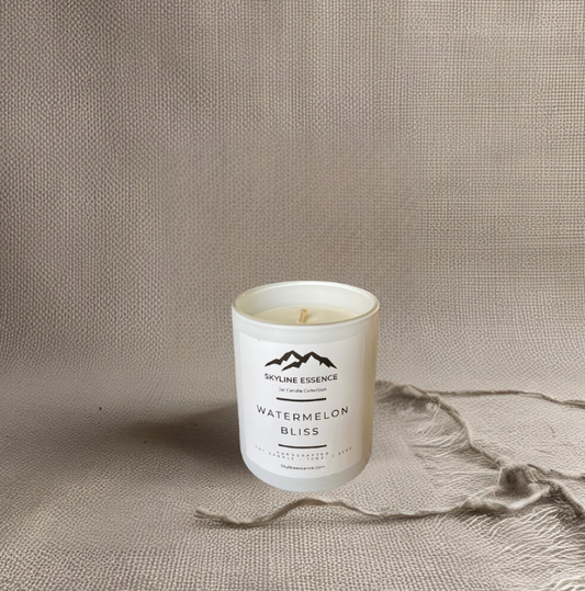 Watermelon Bliss  - Matte White Jar