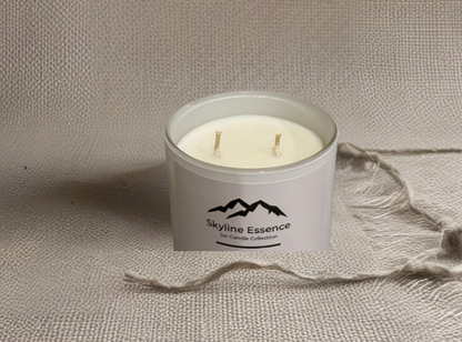 Japanese Honeysuckle - Matte White Jar