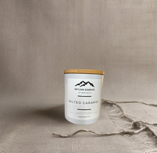 Salted Caramel - Matte White Jar