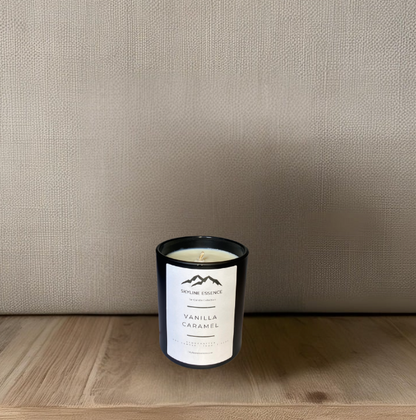 Vanilla Caramel - Matte Black Jar